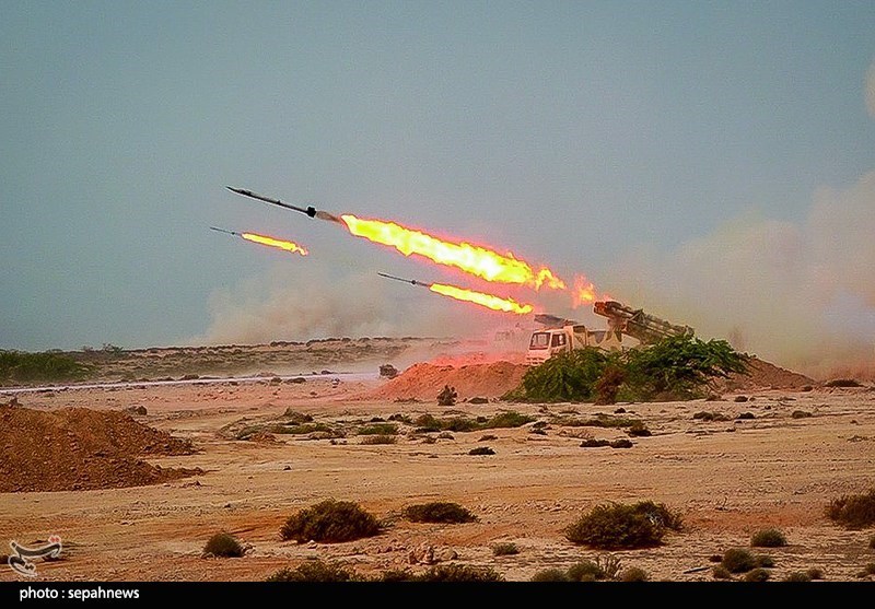 Иранские военные учения "Великий Пророк XIV" в Персидском заливе