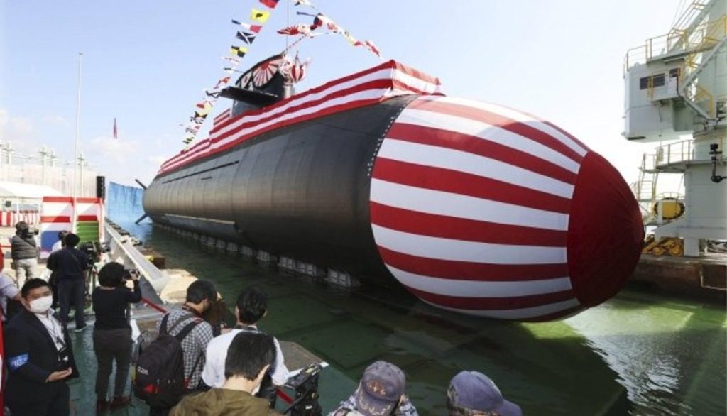 японская подводная лодка нового класса "Тайгэй"