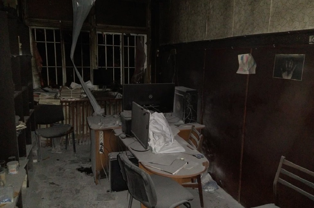 В Одесской области неизвестные сожгли редакцию сетевого издания