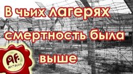 В чьих лагерях смертность была выше