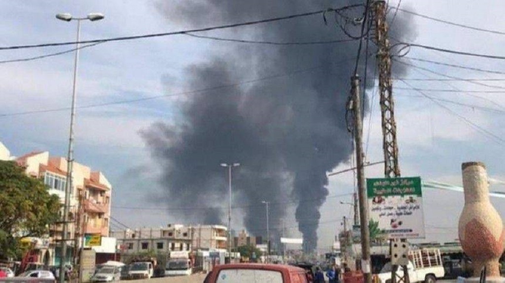 В Сеть выложили видео с места мощного взрыва нефтепровода в Ливане