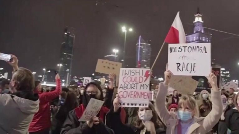 протест в Польше