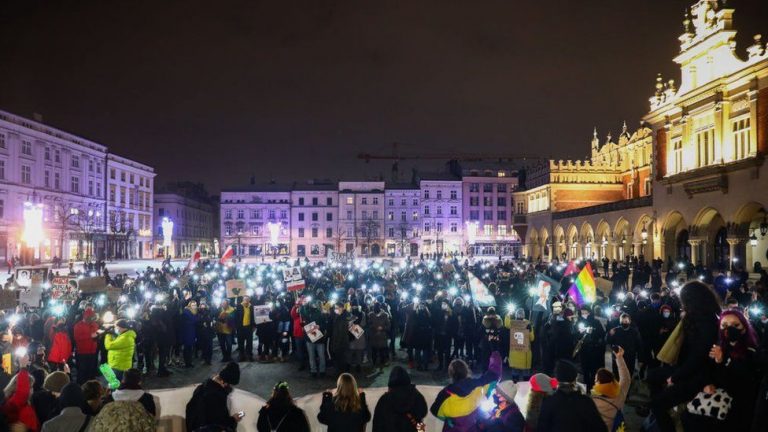 протест в Польше