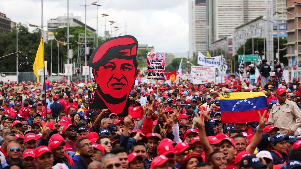 митинг в поддержку Мадуро