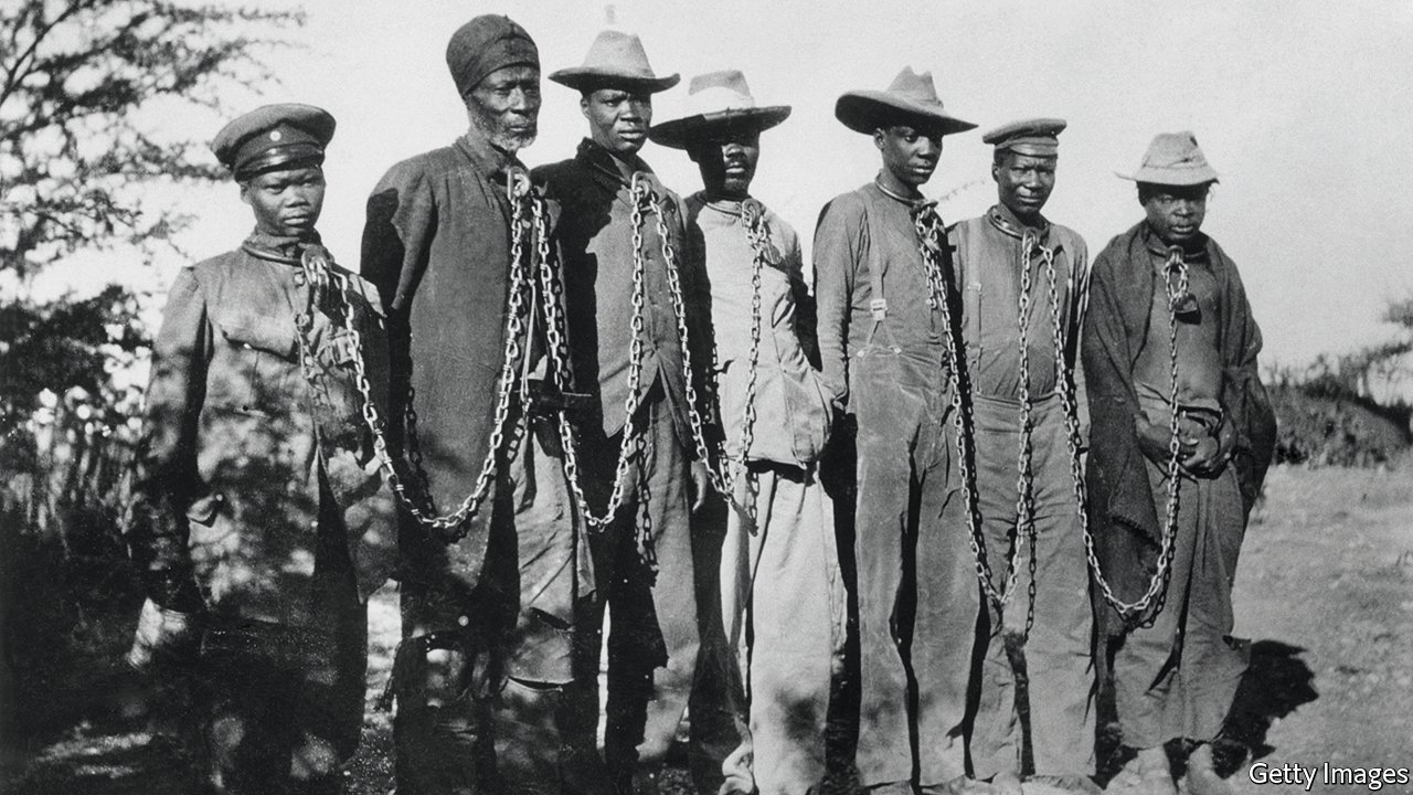 геноцид африканских  племен гереро и нама со стороны Германии
