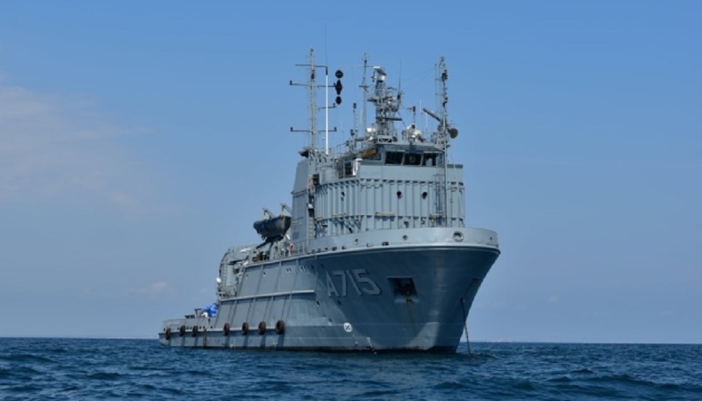 В Чёрном море проходит активная фаза международных противоминных учений