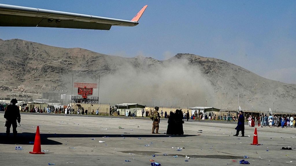 солдаты США в аэропорту Кабула