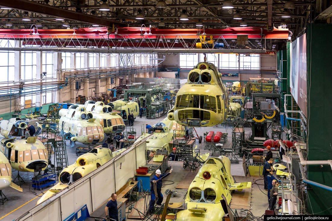 Производственные планы холдинга «Вертолёты России» на 2022 год