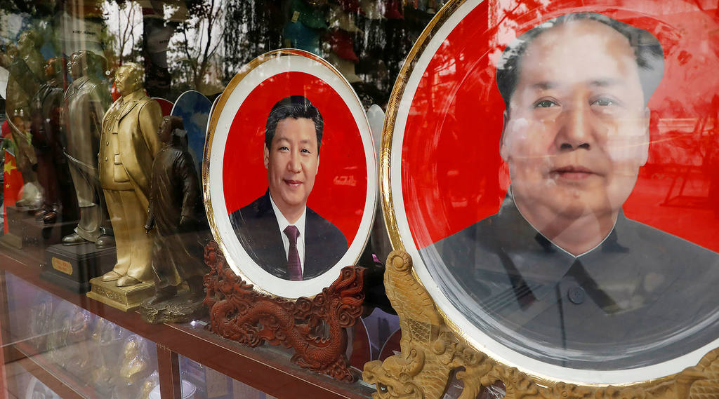 Мао Цзэдун и Си Цзиньпин