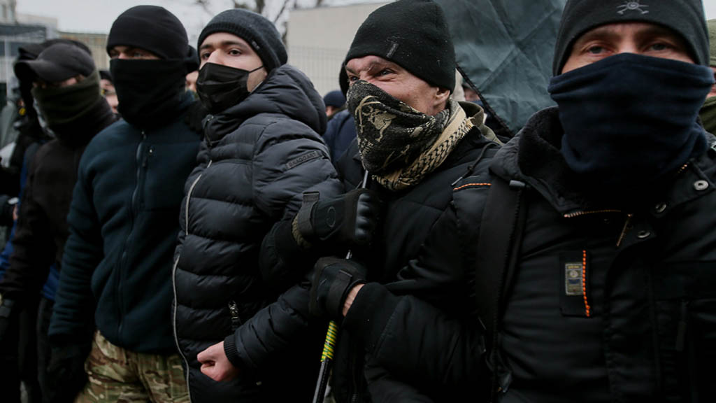Украина итоги 9 декабря 2021 года || Неонацисты протестуют у посольства ФРГ в Киеве