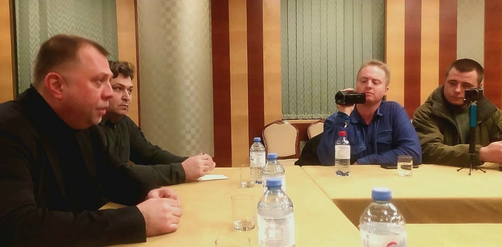 Александр Бородай провёл в Донецке рабочую встречу с иностранными добровольцами