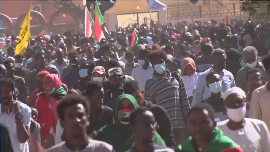 протесты в Судане