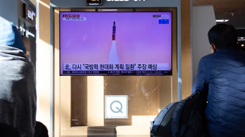 С.Корея испытала ракету
