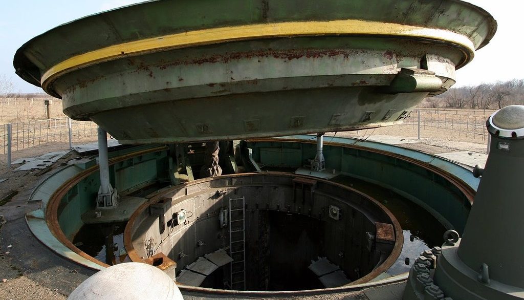 Ракетная шахта в Центральной Украине для ракеты СС-24