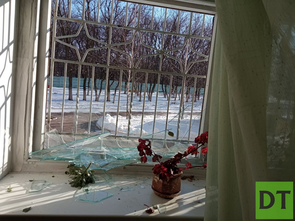 Украинские боевики обстреляли дом-интернат в Горловке