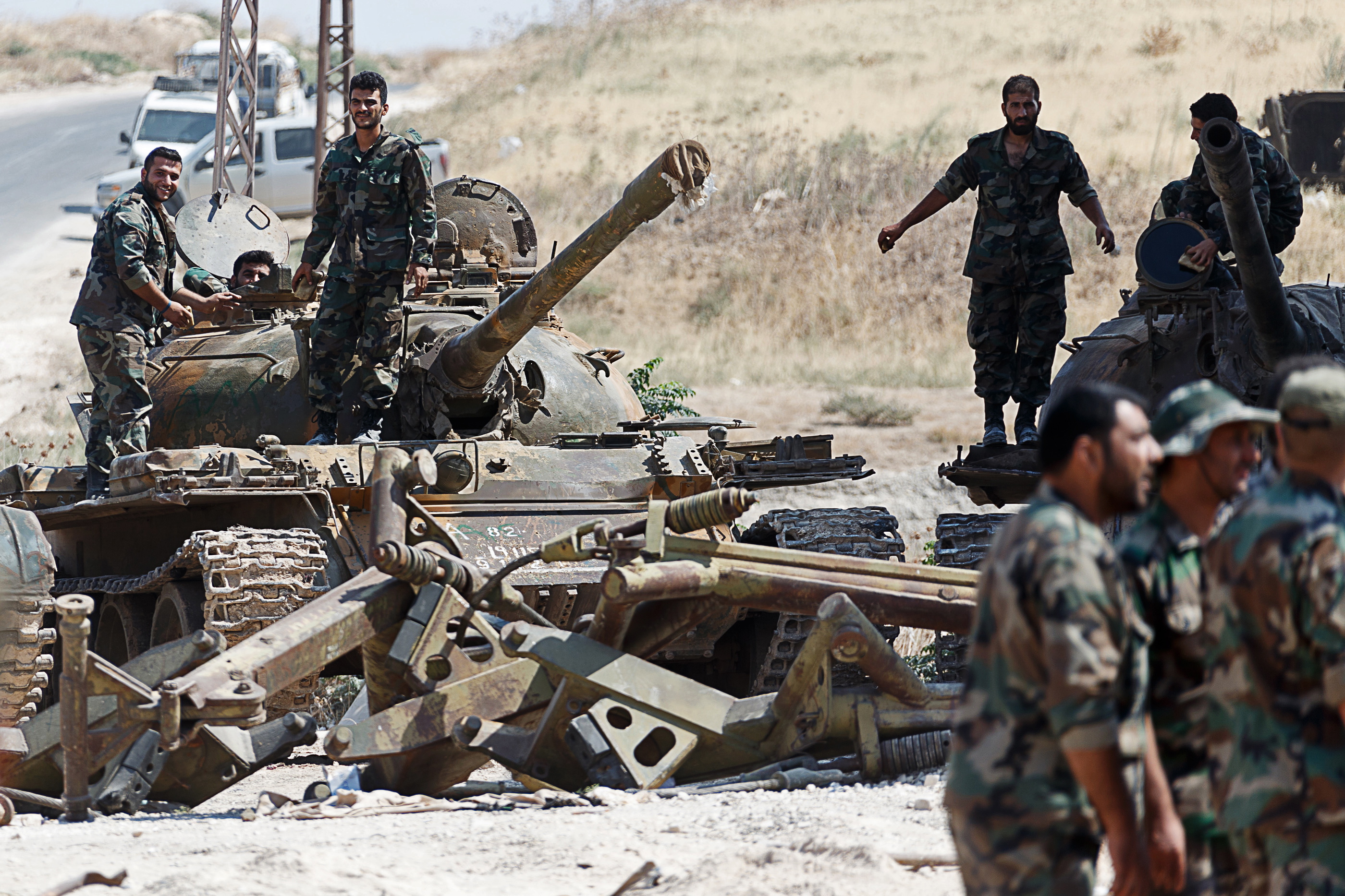 Боевые действия сегодня рутубе. Забадани Сирия 2022. САА В Сирии. Сирийская армия в провинции Идлиб.