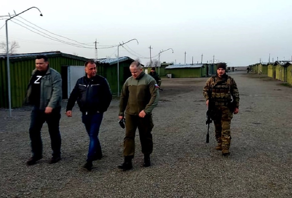 Александр Бородай посетил полигон, на котором проходит слаживание двух штурмовых отрядов СДД