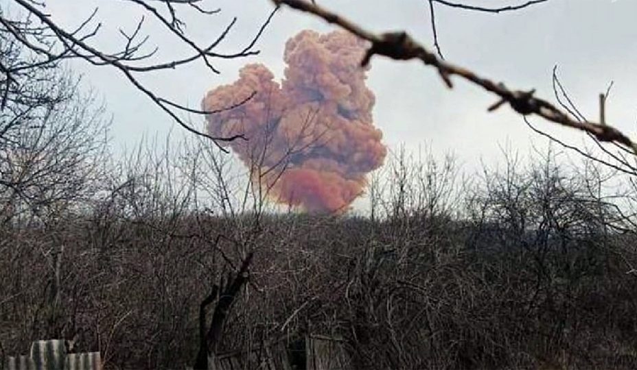 ВСУ взорвали цистерну с кислотой в Рубежном