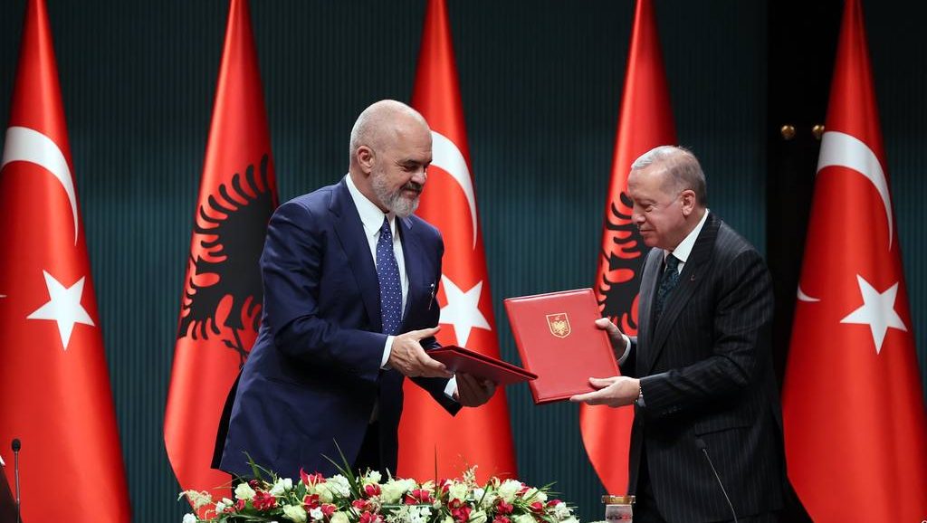 главы Албании и Турции