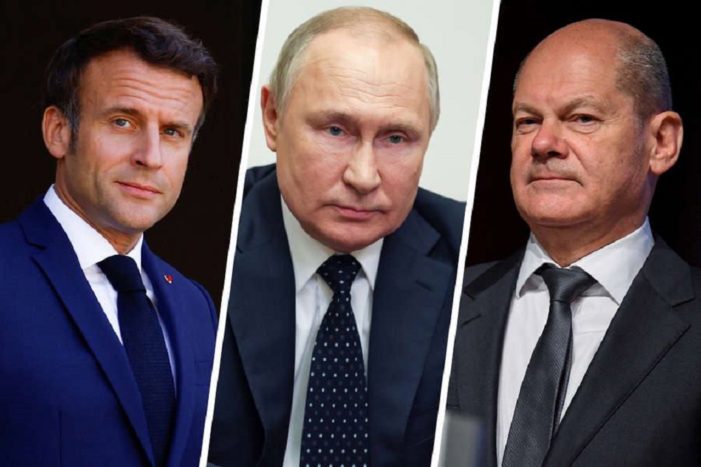 Президент Путин предложил коллегам из ФРГ и Франции решить проблему вывоза зерна из Украины