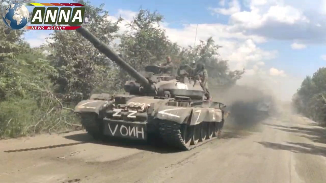 На Лисичанском направлении были замечены танки Т-62М