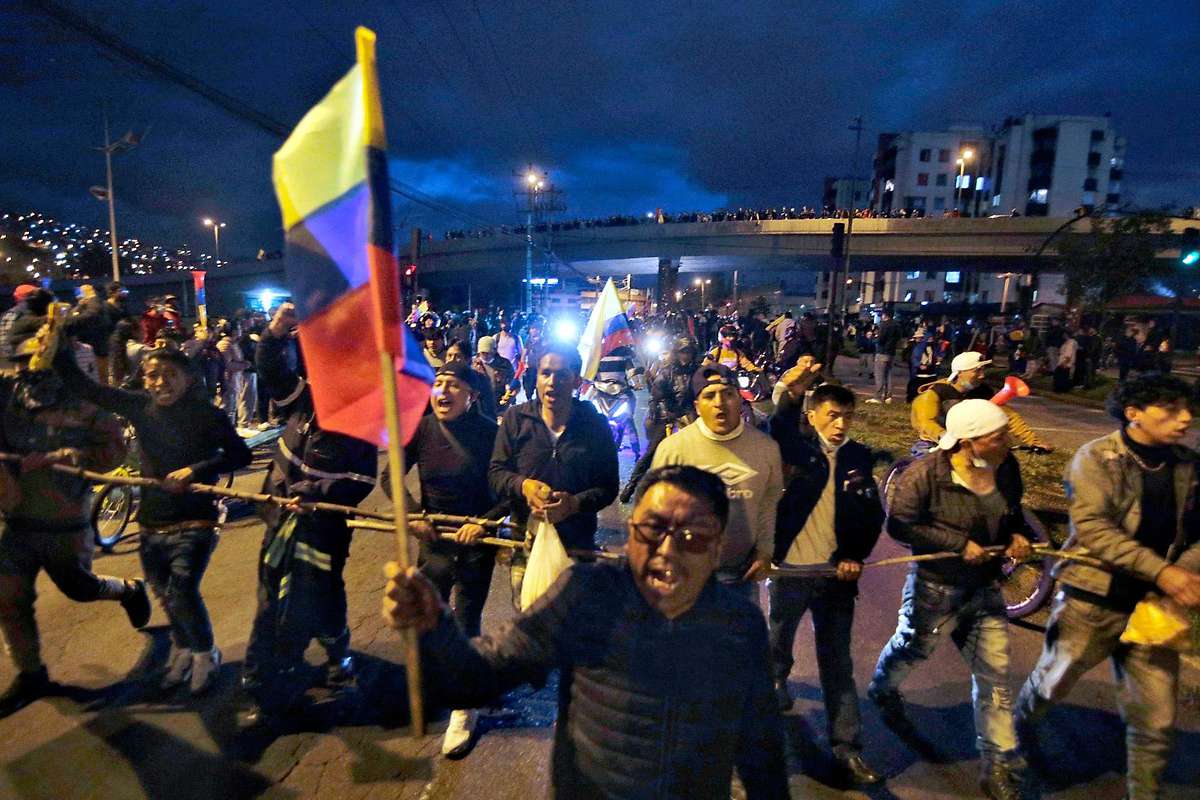 протесты в Эквадоре 2022