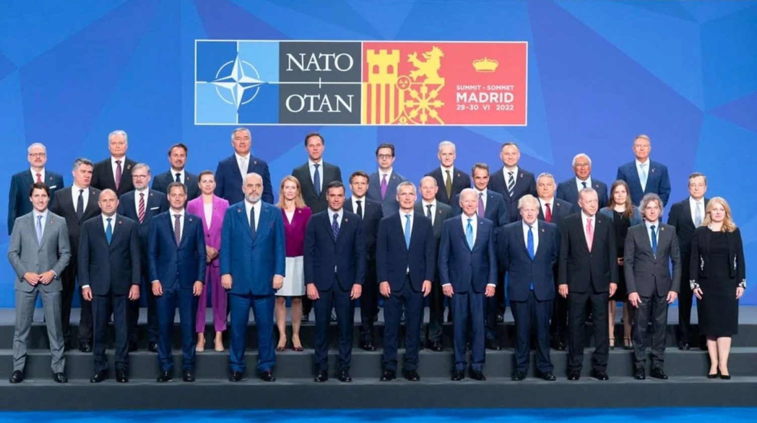 саммит НАТО в Мадриде, июнь 2022