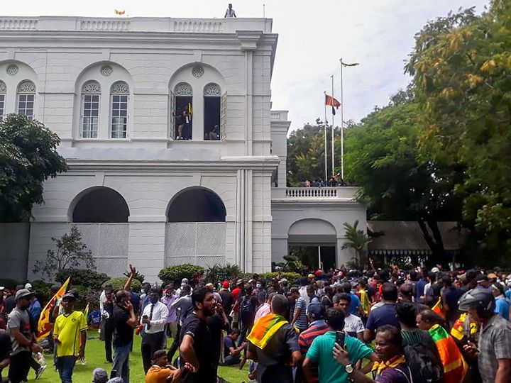 протесты на Шри-Ланке