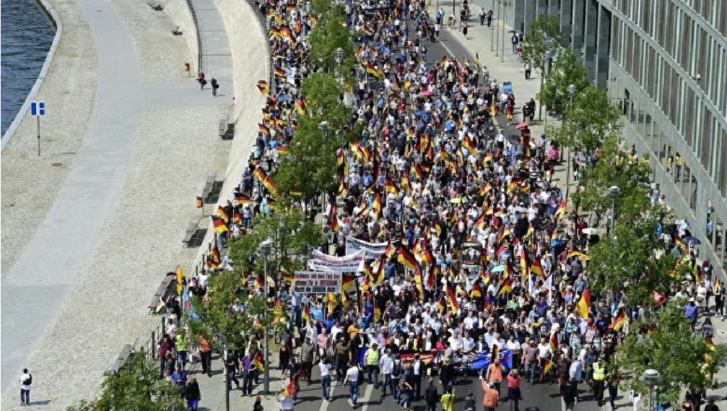 протесты в Германии 2022