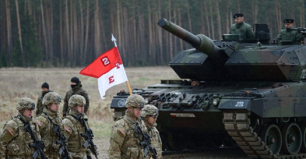 Польша проводит на своей территории манёвры с участием американских и британских военных