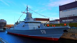 Корабль «Буря» принят в состав ВМФ России