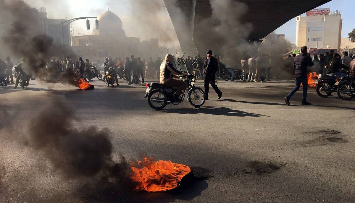 беспорядки в Иране