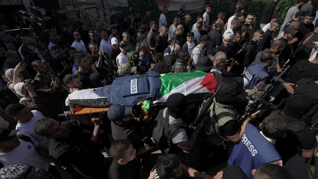 смерть палестино-американской журналистки Ширин Абу-Акле