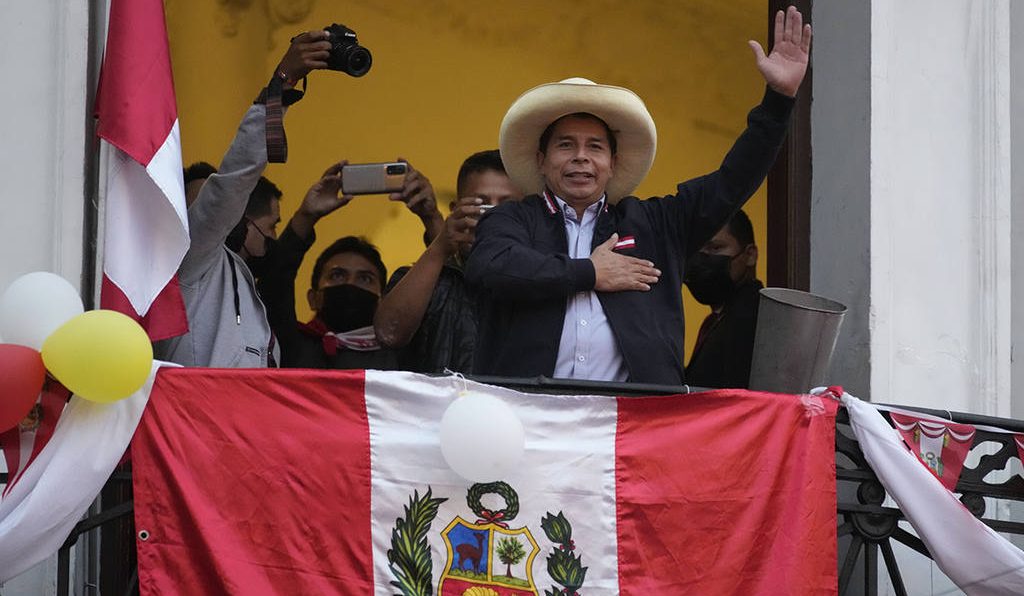 президент Перу Педро Кастильо