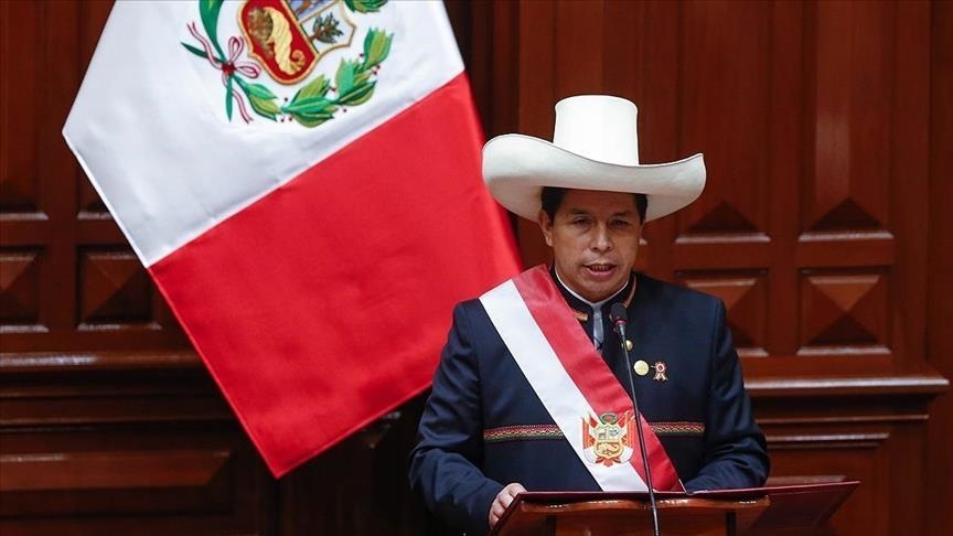 свергнутый президент Перу Педро Кастильо