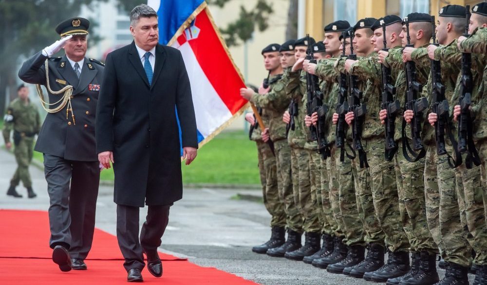 президент Миланович и армия Хорватии
