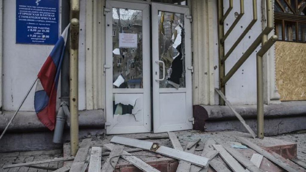 Военкор Давид Худжец побывал на месте двойного удара ВСУ по району комплекса «Донецк-Сити»
