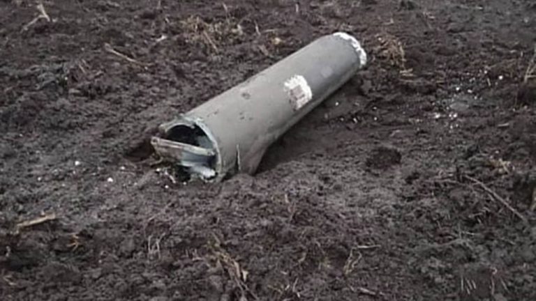 Украинская ракета упала на территории Белоруссии
