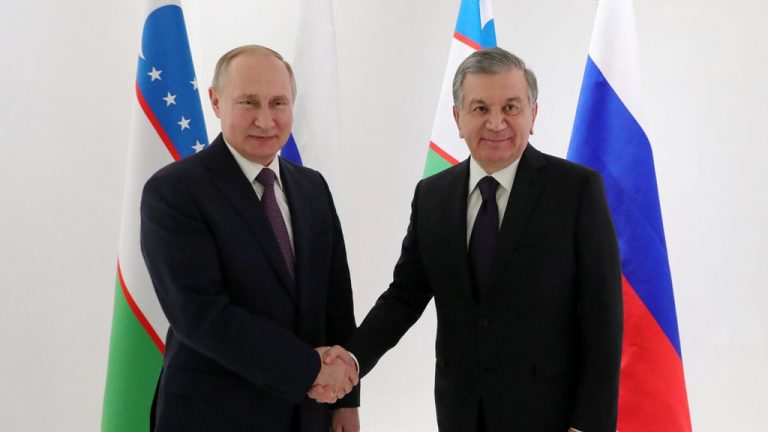 Путин и Мирзиеев обсудили детали многостороннего сотрудничества