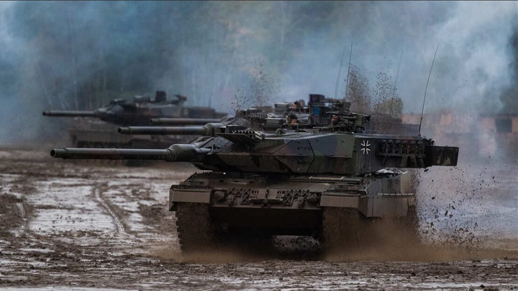 Шольц согласился поставить ВСУ танки Leopard 2a6