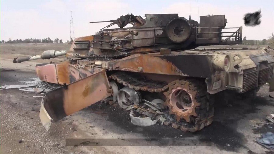Видео поражения абрамса. Подбитый танк м1 Абрамс.