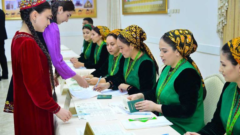 В Туркмении состоялись парламентские выборы