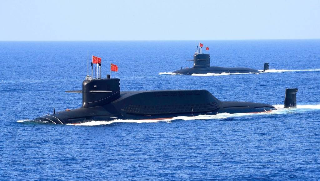 Китайские субмарины проекта 094 класса "Цзинь"