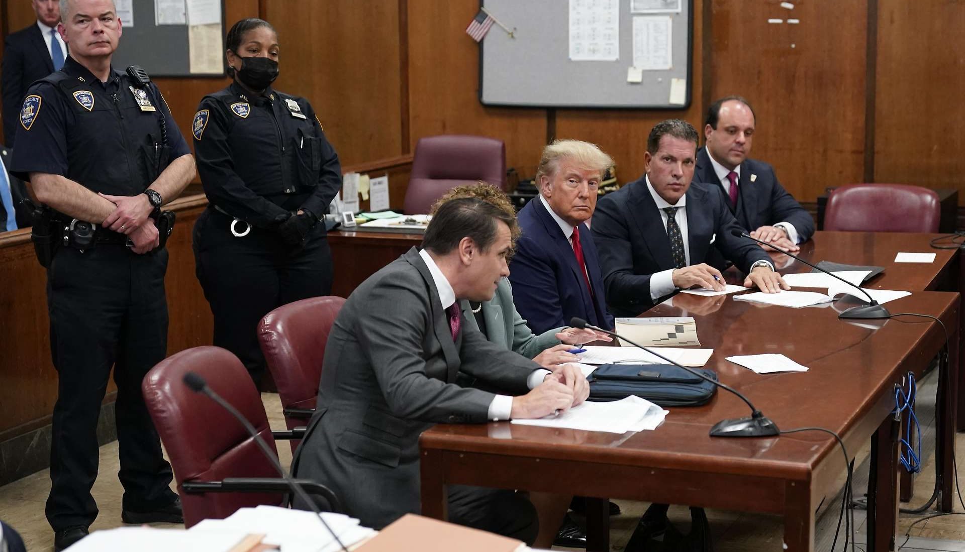 Трамп в уголовном суде Нью-Йорка