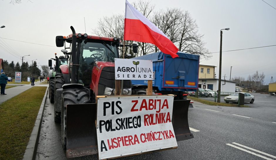 протест польских фермеров