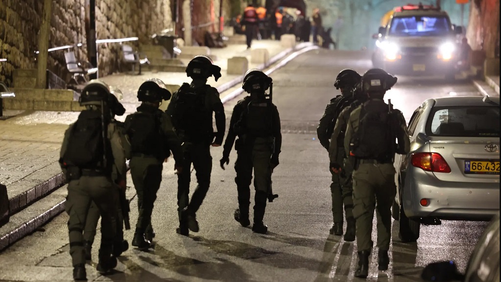 налёт израильской полиции на мечеть Аль-Акса