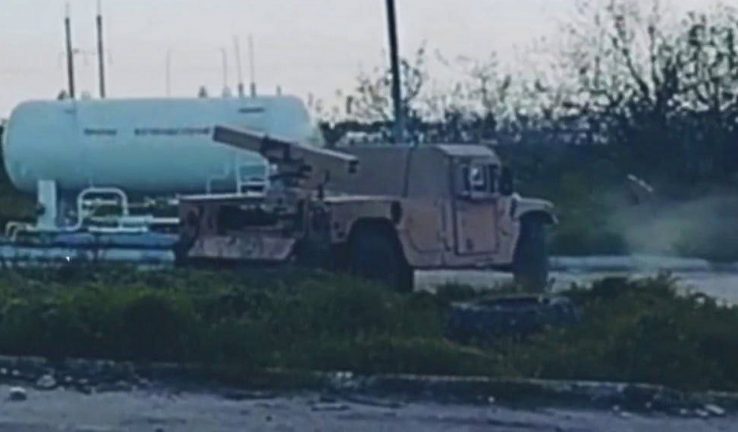Humvee Vampire Ракеты APKWS с системой VAMPIRE на Украине - ANNA NEWS