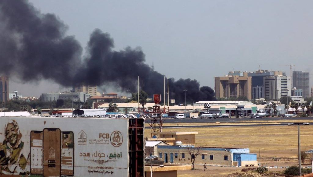 аэропорт Хартума, конфликт в Судане, 15 апреля 2023