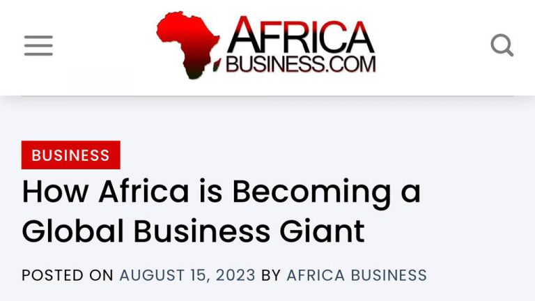 Африка начинает становиться реальным игроком в мировой торговле