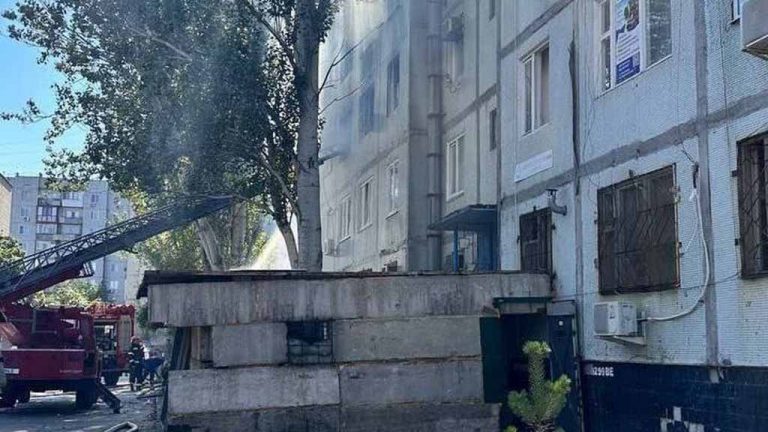 ВСУ нанесли ракетный удар по жилому дому в Энергодаре